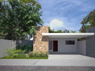 Casa de 1 Planta en Privada Conkal,3 Recámaras a 15 Min Altabrisa, Mérida, Yucat