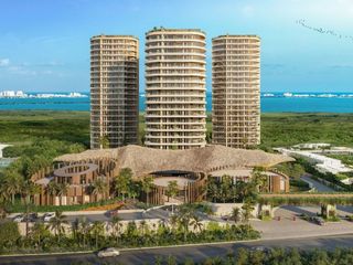 Condominio con terraza panorámica, petfriendly, en venta Cancún.