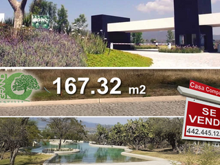 Estupendo Terreno en Bio Grand Juriquilla de 167.32 m2, Construye YA !!