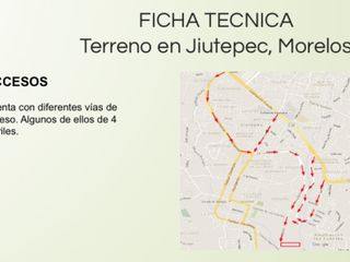 Terreno urbano en venta Centro Jiutepec Morelos