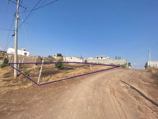 Terreno en VENTA a espalda de Telmex con doble frente Cerro de la Campana