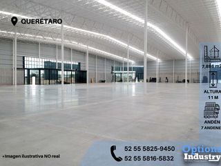 Rent industrial warehouse now in Querétaro