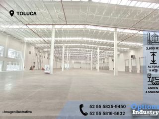 Rent industrial property in Toluca