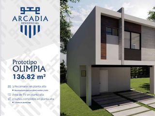 Casa PreVenta Privada Arcadia Culiacan  2,393,000  Cargam RG1
