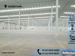 Incredible industrial warehouse rental in Querétaro