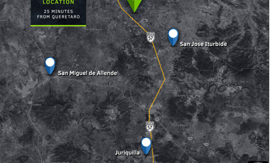 LOTES INDUSTRIALES - WorldPort ind. Park - S.José de Iturbide - $55 USD/m2