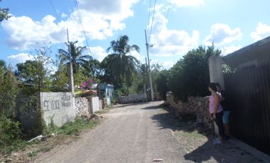 VENTA DE TERRENO PUEBLO DE MUNA, YUCATAN 600 M2