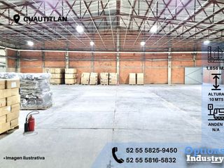 Rent a warehouse in Cuautitlán
