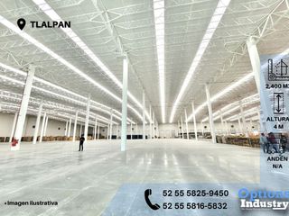 Industrial warehouse rental opportunity in Tlalpan