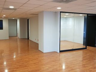 Oficina acondicionada 223m2 en Anzures