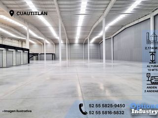 Rent warehouse in Cuautitlán