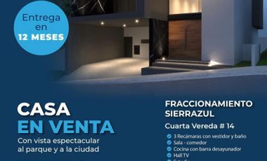 CASA EN VENTA EN SIERRAZUL RESIDENCIAL, SAN LUIS POTOSI