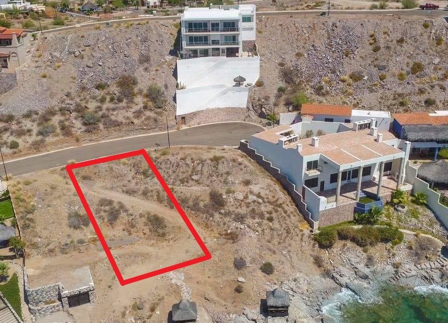 Lote residencial a orilla de playa en Kino Bay Estates