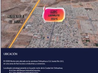 BODEGAS EN CONSTRUCCION PARA RENTA AL NORTE DE LA CD DE CHIHUAHUA