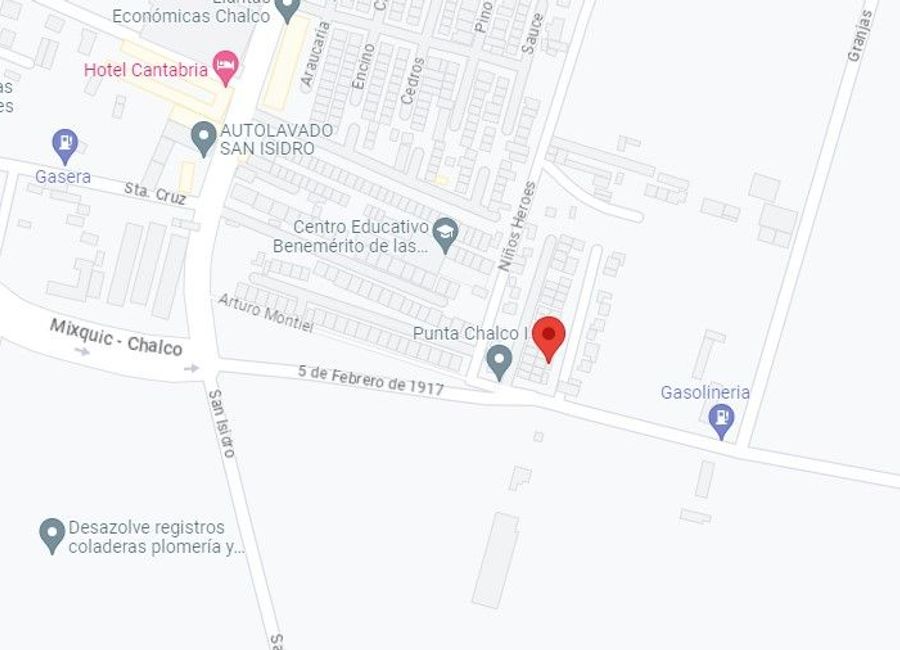 Venta de casa en Chalco, Barrio La Conchita