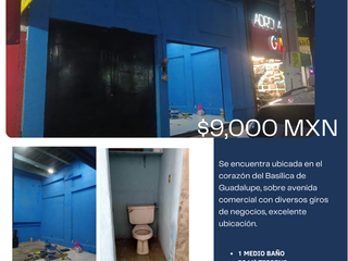 RENTA DE LOCAL COMERCIAL EN ARAGÓN LA VILLA