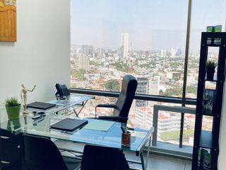 Renta tu Oficina Totalmente Equipada con excelente descuento, en Guadalajara