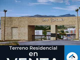 Terreno en VENTA en ARTEAGA Residencial San Joaquín