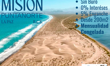 PREVENTA TERRENOS EN PLAYA EN VENTA, LA PAZ BCS