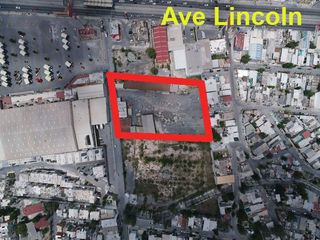 Venta Terreno Desarrollo Urbano, por Avenida Lincoln para desarrollo DOT, Monterrey, Nuevo Leon
