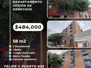 VENTA DE DEPARTAMENTO EN MIGUEL HIDALGO, CDMX