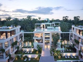 Venta de Departamento PentHouse en Tulum 3 Habitaciones con Terraza y Jacuzzi Privado