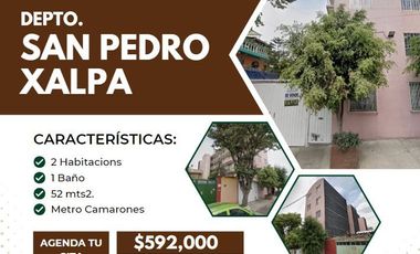 HERMOSO DEPARTAMENTO EN VENTA EN AZCAPOTZALCO, CDMX