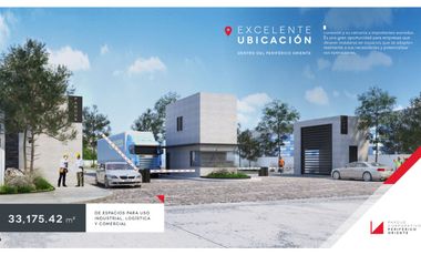 Lote Industrial en Venta de 2,420 m2 en Parque Corporativo Periferico Oriente