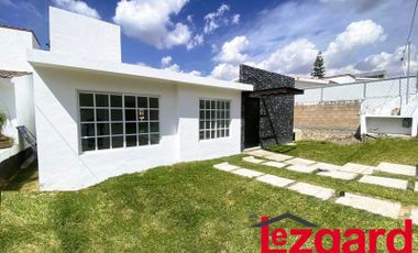 En venta casa nueva de un piso en Lomas de Cocoyoc