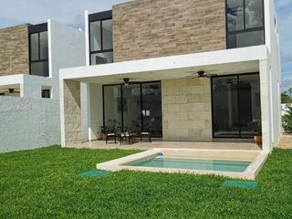 VENTA DE CASA MERIDA, FIORA RESIDENCIAL, CHOLUL, YUCATAN