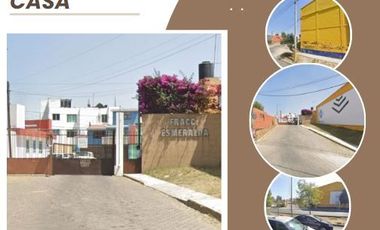 VENTA DE CASA EN FRACC. ESMERALDA, CHOLULA, PUEBLA