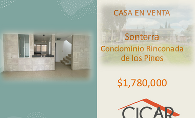 Venta de Casa en Querétaro, Sonterra. (3 Habitaciones)