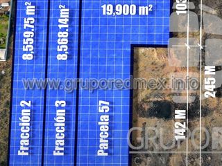 Parcela 57. Terreno comercial en venta corredor urbano en Fray Junípero Serra, Queretaro