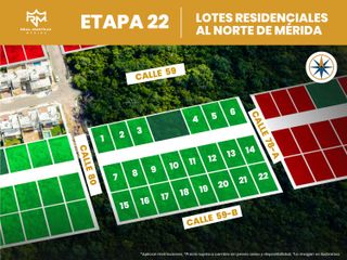 ¡Adquiere un lote Residencial en Real Montejo al Norte de Mérida Membresía gratis
