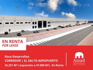 Bodega Industrial de 36,251 m² (Expansión a 47,000 M²) en Renta