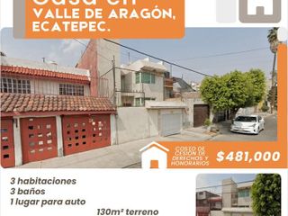 Casa en Valle de Aragón Ecatepec
