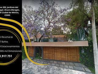 Casa en Venta en Jardines del Pedregal Alvaro Obregón