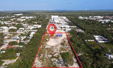 TERRENO EN VENTA CERCA AV. COLOSIO CANCUN, QUINTANA ROO