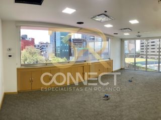 Oficina en renta en Polanco - 2B/6E - 418 m2 - Excelente ubicación