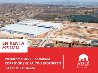Nave Industrial con 34,721 M2 en El Salto - Aeropuerto