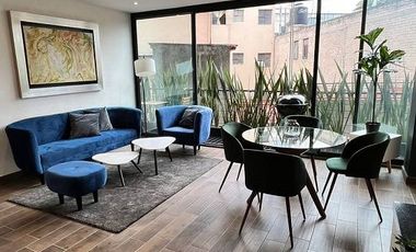 Venta Departamento en la Nápoles, Nuevo con Terracita, Calle Tranquila, No avenida