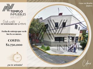 Casa en venta Emperadores, en la Portales, Benito Juárez, CDMX
