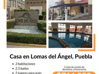 Casa en Lomas del Ángel, Puebla.