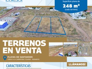 Terreno en Venta en Playas de Santander, Rosarito - 🌟Oportunidad Única para Desarrolladores y Familias🌟