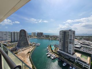 Departamento en venta 3 habitaciones frente al mar puerto cancun