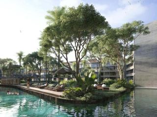 Pre Venta departamentos tipo Resort, 2 habitaciones, bi cochera, elevador, alberca, muelle, Boca del Rio