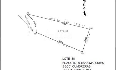 Terreno Brisas Marques