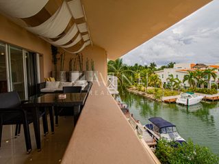 Departamento amueblado en renta en Isla Dorada en Cancún