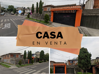 ENCANTADORA CASA EN VENTA "PEDREGAL DE SAN NICOLAS, TLALPAN" CHE123 (OQS)