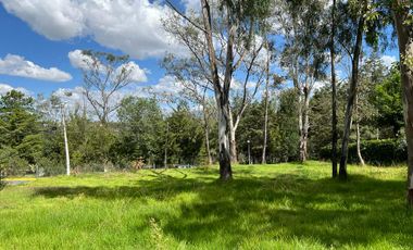 TERRENO PLANO Y EN ESQUINA, CONSTRUYE EN LUGAR PRIVILEGIADO EN BOSQUES DEL LAGO